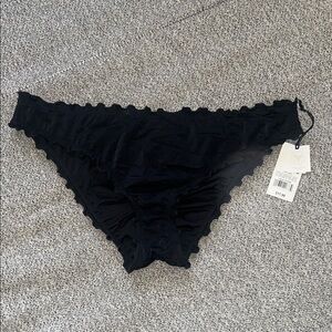Target Black Low Coverage Cheeky Bikini Bottom Tag